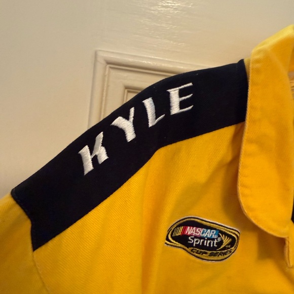 Vintage Kyle Busch Nascar Winners Circle M&M Sprint Cup Racing Jacket Size Large - Picture 5 of 12